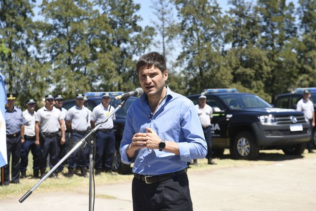 El ministro de Seguridad provincial Maximiliano Pullaro.
