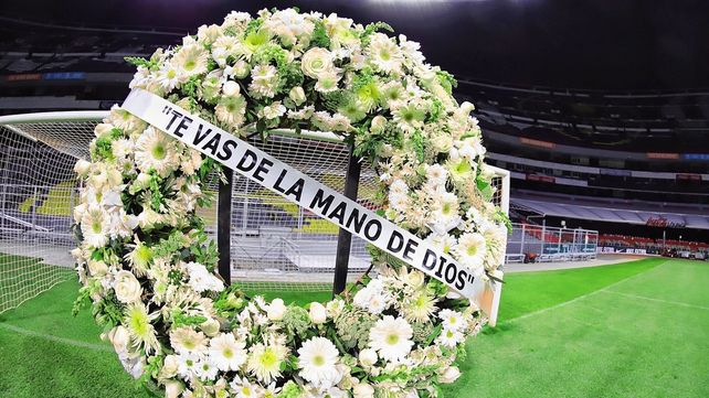 El estadio Azteca de México le rindió tributo a Diego Maradona.&nbsp;