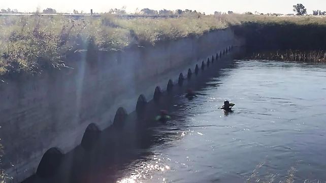 Se realizó un gran operativo policial con un despliegue por tierra