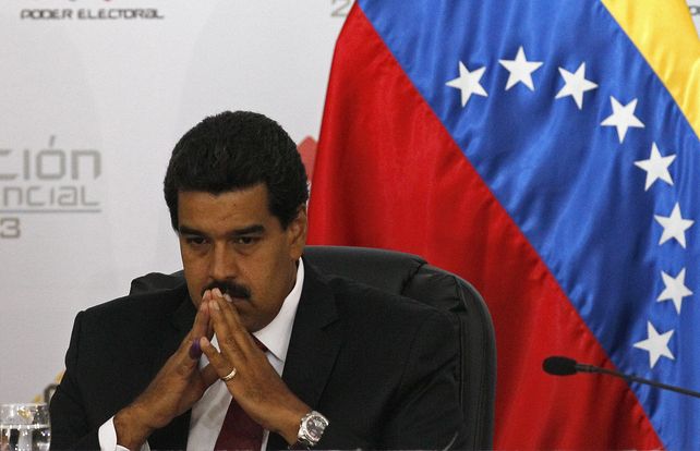 Nicol&aacute;s Maduro, actual presidente de Venezuela.