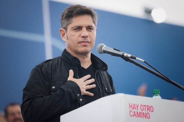 Axel Kicillof hizo una demostración de fuerza de cara a la interna peronista.