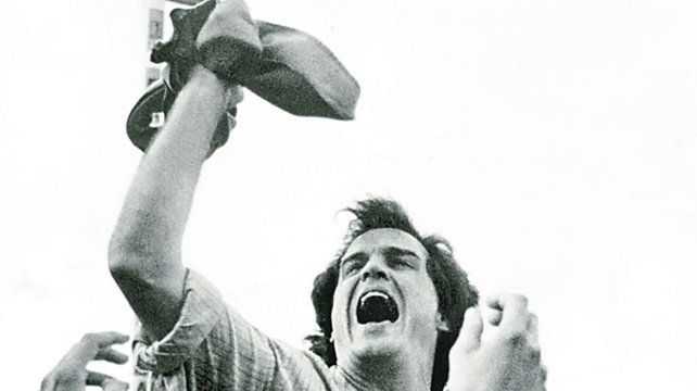 Un hincha más de Newells. El Loco Bielsa