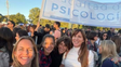 El sector de la discapacidad se sumó ayer a la Marcha Federal Universitaria en Rosario