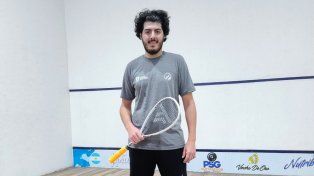 Squash: el rosarino Massimo Ferrini será el embajador de la provincia