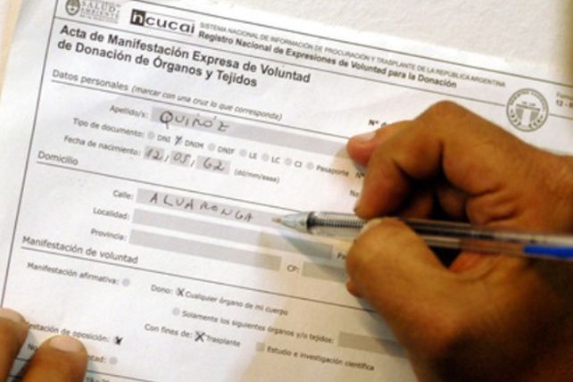 Santa Fe ocupa el tercer lugar en el país en cantidad de donantes