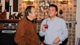 Reapareció Carlos Reutemann y se reunió con Sergio Massa