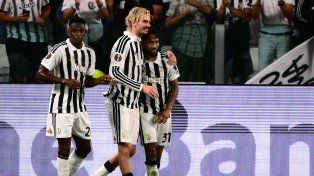 Con gol de Nico González, Juventus goleó a NEC en su debut en la Europa League