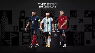 Messi competirá con Mbappé y Haaland por el premio The Best de la FIFA