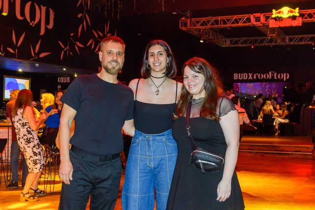 Hernán Rossi, Renata Naninni y Gabriela Acevedo