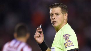 Germán Delfino, un árbitro que no le cae bien a Unión