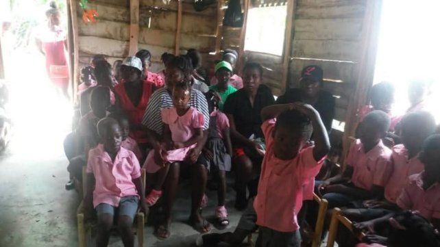 ESTUDIANTES. Un entrerriano fundó una escuela primaria en Haití