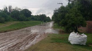 Los vecinos de la costa afectados por las copiosas lluvias.&nbsp;