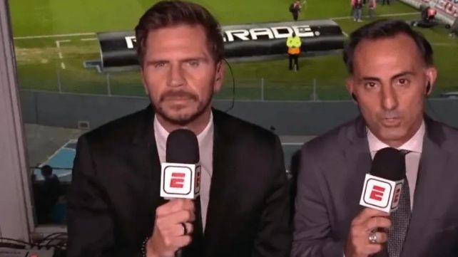 Bronca de los hinchas de Central por el burdo relato del periodista Vignolo en ESPN