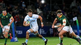 Felipe Bruno fue uno de los destacados en el triunfazo pumita.