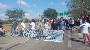 Los pescadores marchan al Ministerio de Producción