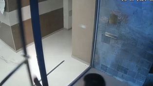 Impunidad total: ingresó a un edificio a patadas y se robó una bicicleta en 30 segundos