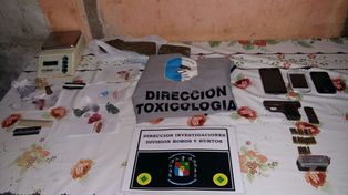 Allanamiento. Robos y Hurtos y Tóxico ejecutaron el operativo.