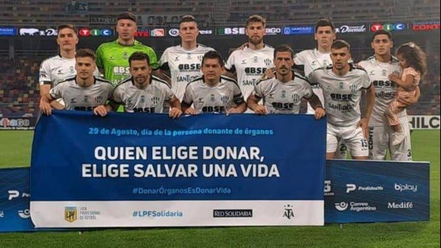 El fútbol profesional se sumó a la campaña por el Día de la Persona Donante de Órganos.&nbsp;