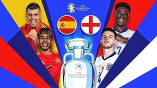 España e Inglaterra se ven las caras en la final de la Eurocopa que se disputa en Alemania.