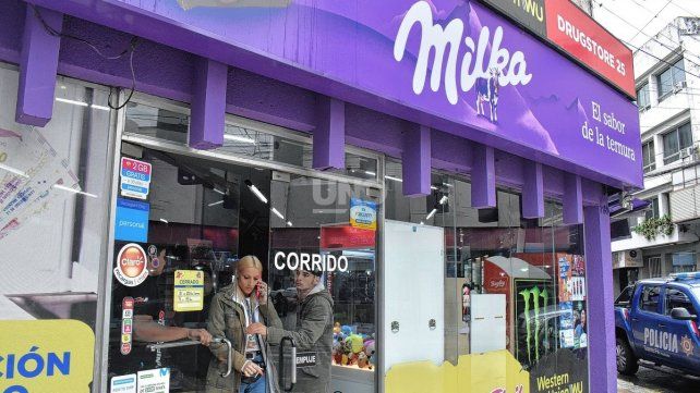 El Pago fácil donde se produjo el violento asalto