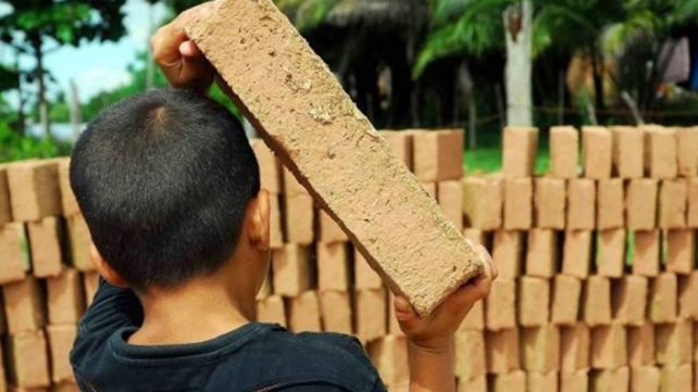 El trabajo infantil en las ladrilleras