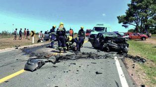 Uno de los conductores del choque fatal en Uruguay tenía alcohol en sangre