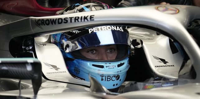 El piloto de Mercedes