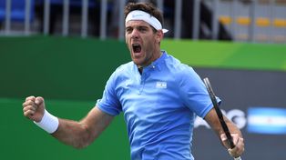 Del Potro ganó y jugará por una medalla ante Nadal en los Juegos de Río