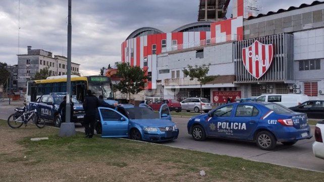 La entrega controlada se realizó frente al Club Unión