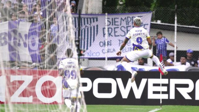 El grito de gol de Enzo Copetti