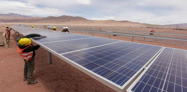 El parque solar Cachauri