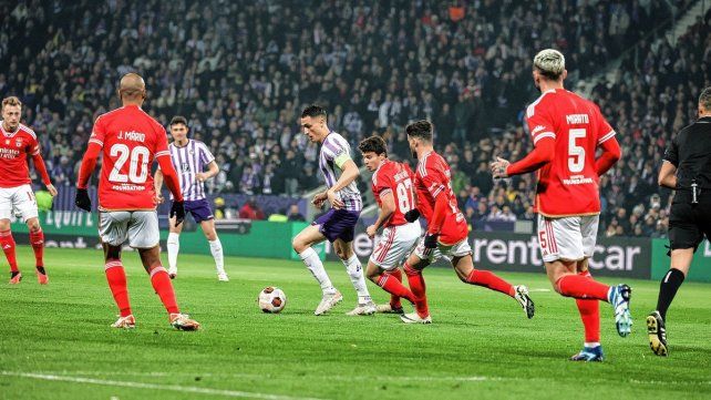 Benfica se metió en los octavos de final de la Europa League