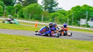 Fin de semana de Karting Entrerriano en el Club de Volantes Entrerriano. (Foto Gentileza Diego Sappia)