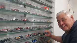 “Cada auto tiene su historia, además de ser especial”, le dijo a Motores el rosarino Alberto Massari, uno de los coleccionistas amentes de la Fórmula Uno.