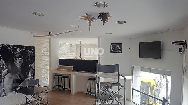 Boquete. Los delincuentes lograron llegar al techo del comercio e ingresaron rompiendo las chapas y el durlock