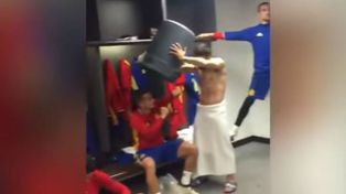 La selección española filmó el mejor mannequin challenge del mundo en el Wembley