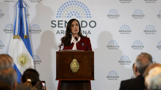 Villarruel habló en el Senado con motivo del Día Internacional de la Conmemoración a las Víctimas del Terrorismo.