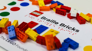 Lego presenta Braille Bricks