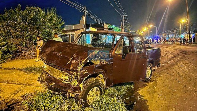 Impresionante choque que dejó cinco personas heridas en Paraná