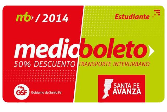 El 19 de mayo comenzará la entrega de las credenciales del medio boleto interurbano 2014