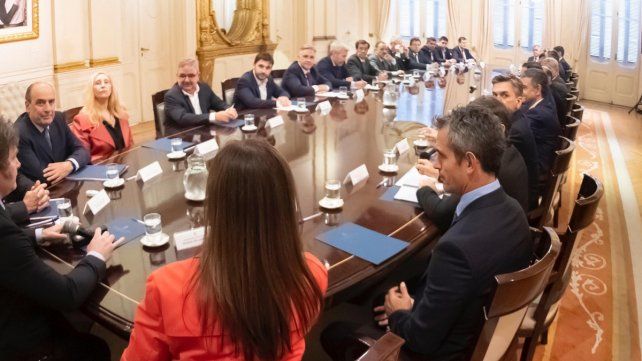 Reunión de los gobernadores luego de la asunción del presidente Reunión de los gobernadores luego de la asunción del presidente