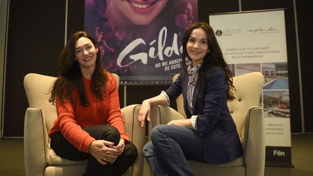Simpática y elegante, Natalia Oreiro llegó a Rosario y contó la intimidad del rodaje de Gilda