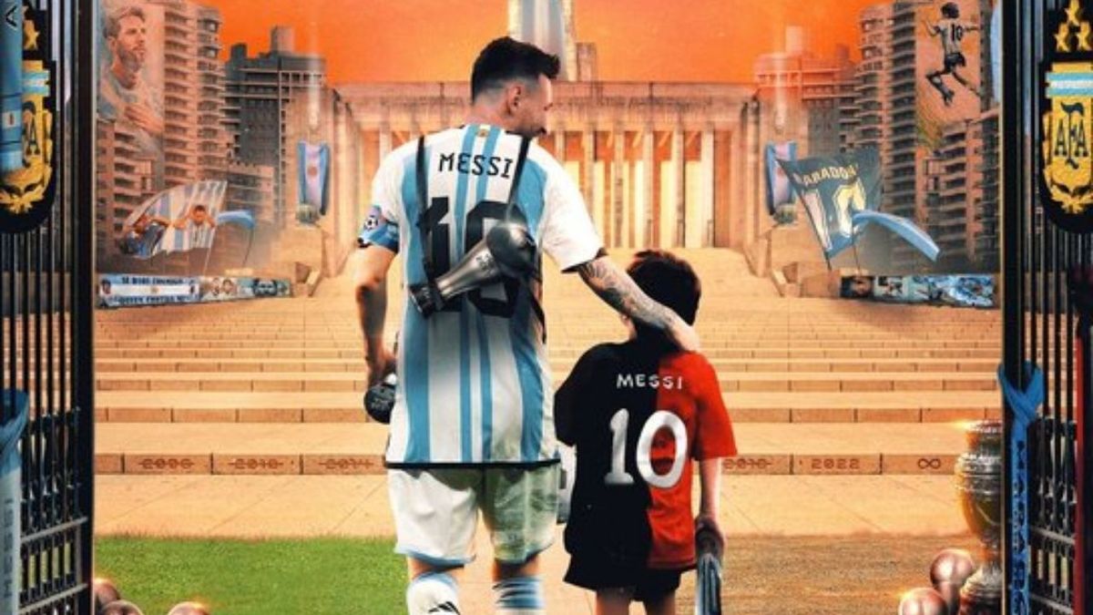 Newells y Rosario en el reconocimiento de la Fifa a Messi en redes sociales