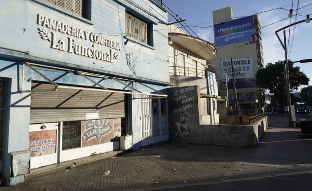 Derrumbe en zona sur. La panadería afectada por el desmoronamiento de parte del techo quedó fuera de juego&nbsp;