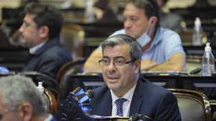 Germán Martínez, presidente del bloque de diputados nacionales del Frente de Todos.