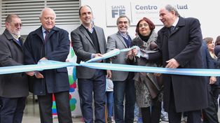 Lifschitz inauguró un nuevo centro de salud en el barrio Coronel Dorrego