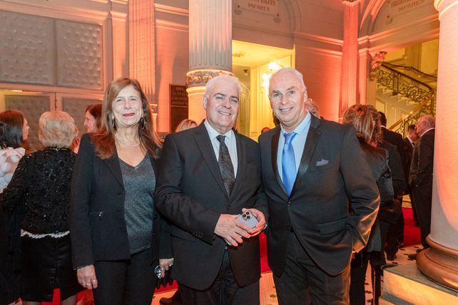 . Laura Fornasiero, Carlos Bermejo y Sergio Hiskin