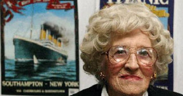 Esparcen en el mar las cenizas de la &uacute;ltima superviviente del Titanic