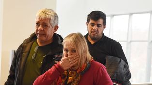 La madre de Marcos Guenchul, Marcela Ontiveros, exigió que Denoya cumpla prisión perpetua en la cárcel por el asesinato de su hijo.&nbsp; 