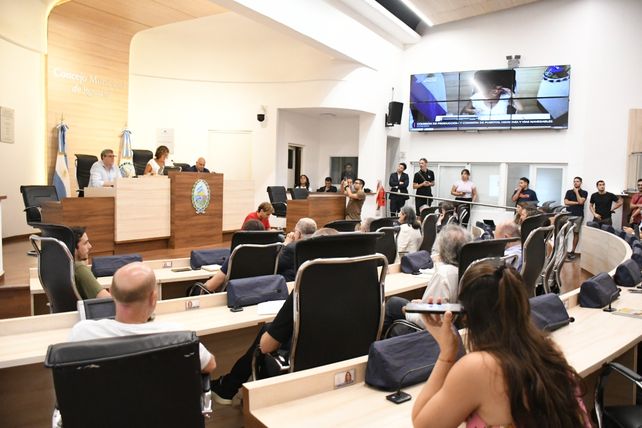 Jornada de discusión sobre la hidrovía en el Concejo municipal.